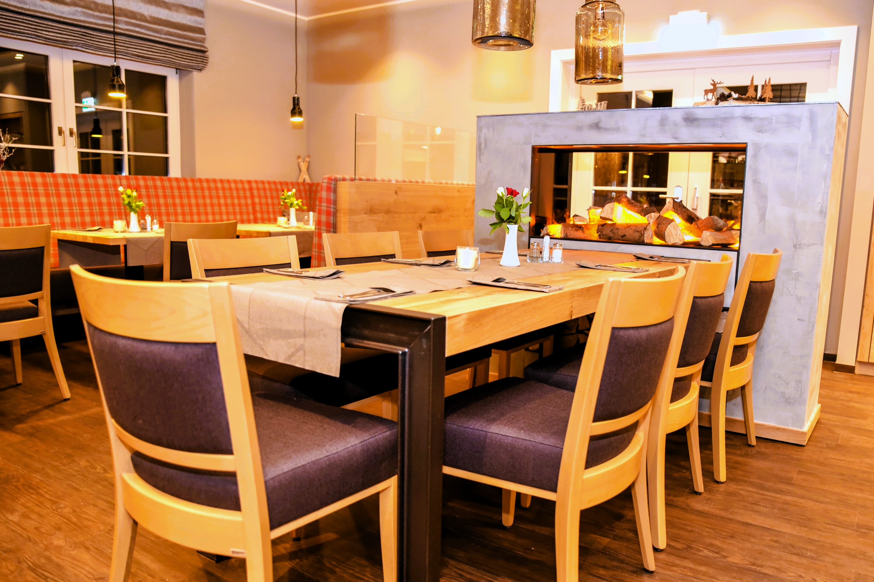 Restaurant Waldblick Pulsnitz_Kamintisch